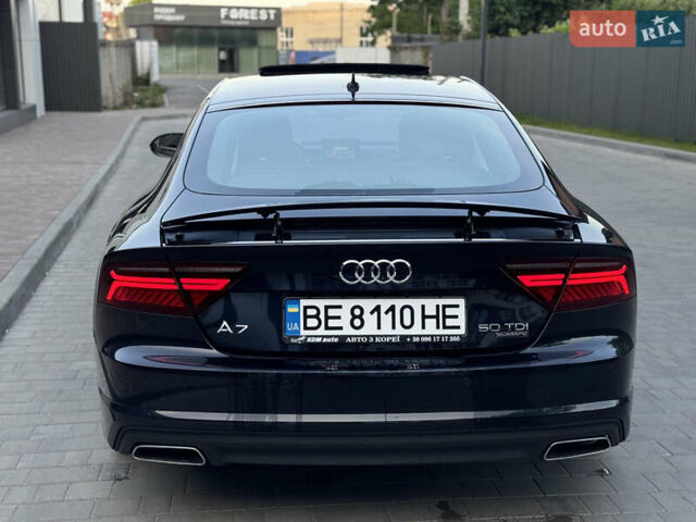 Синий Ауди A7 Sportback, объемом двигателя 3 л и пробегом 120 тыс. км за 27200 $, фото 6 на Automoto.ua