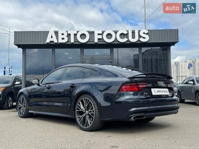 Синий Ауди A7 Sportback, объемом двигателя 3 л и пробегом 105 тыс. км за 24490 $, фото 4 на Automoto.ua