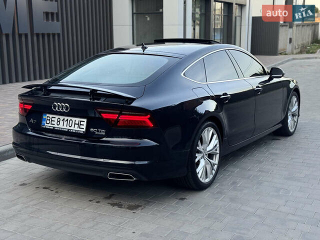 Синий Ауди A7 Sportback, объемом двигателя 3 л и пробегом 120 тыс. км за 27200 $, фото 7 на Automoto.ua