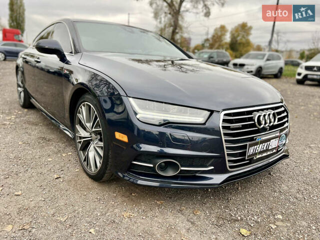 Синий Ауди A7 Sportback, объемом двигателя 3 л и пробегом 209 тыс. км за 22500 $, фото 48 на Automoto.ua