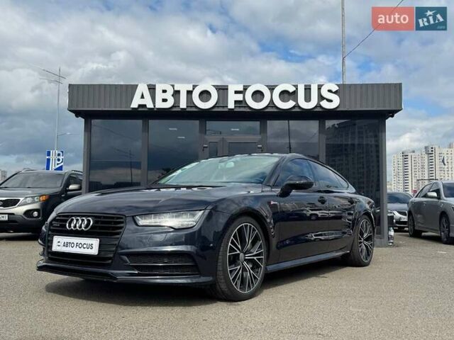 Синий Ауди A7 Sportback, объемом двигателя 3 л и пробегом 105 тыс. км за 24490 $, фото 3 на Automoto.ua