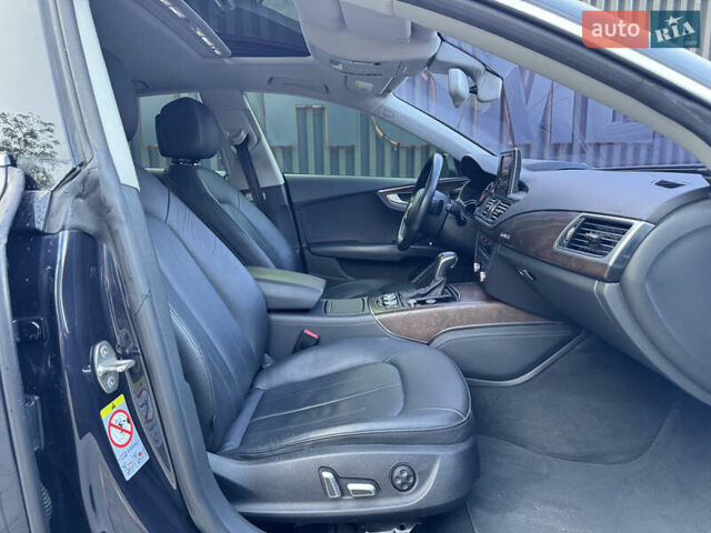 Синий Ауди A7 Sportback, объемом двигателя 3 л и пробегом 120 тыс. км за 27200 $, фото 13 на Automoto.ua