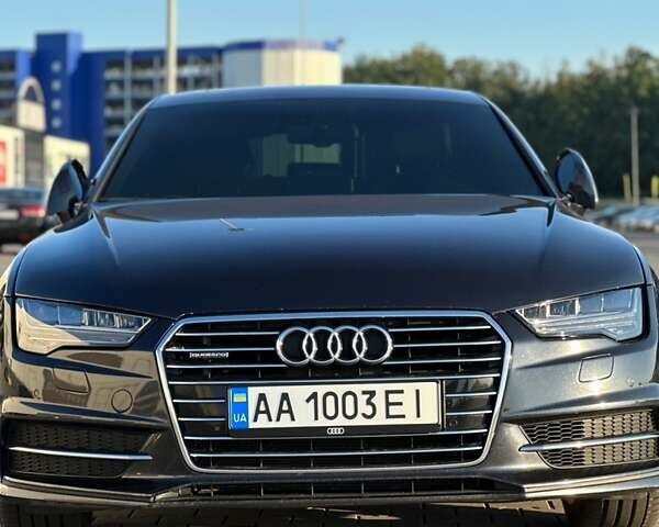 Синий Ауди A7 Sportback, объемом двигателя 3 л и пробегом 129 тыс. км за 29900 $, фото 4 на Automoto.ua