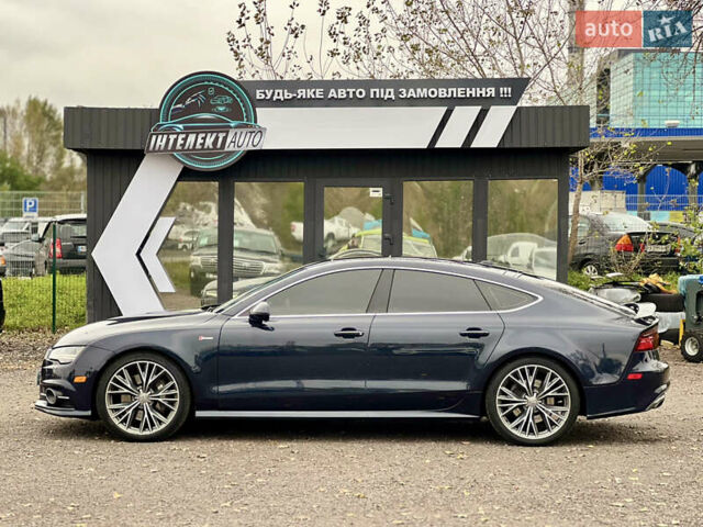 Синий Ауди A7 Sportback, объемом двигателя 3 л и пробегом 209 тыс. км за 22500 $, фото 2 на Automoto.ua