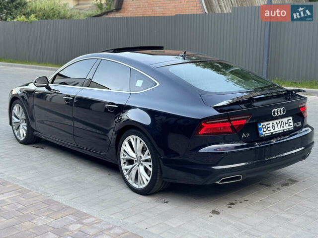 Синий Ауди A7 Sportback, объемом двигателя 3 л и пробегом 120 тыс. км за 27200 $, фото 5 на Automoto.ua