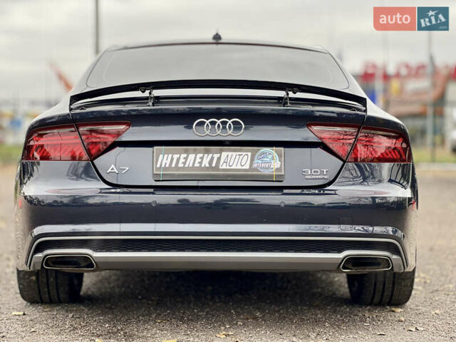 Синий Ауди A7 Sportback, объемом двигателя 3 л и пробегом 209 тыс. км за 22500 $, фото 12 на Automoto.ua
