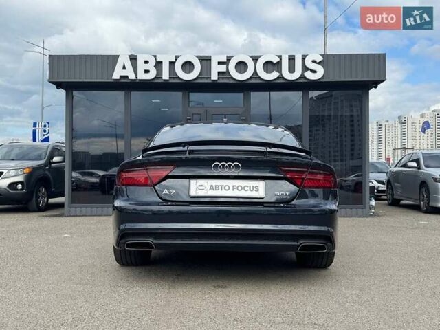 Синий Ауди A7 Sportback, объемом двигателя 3 л и пробегом 105 тыс. км за 24490 $, фото 5 на Automoto.ua