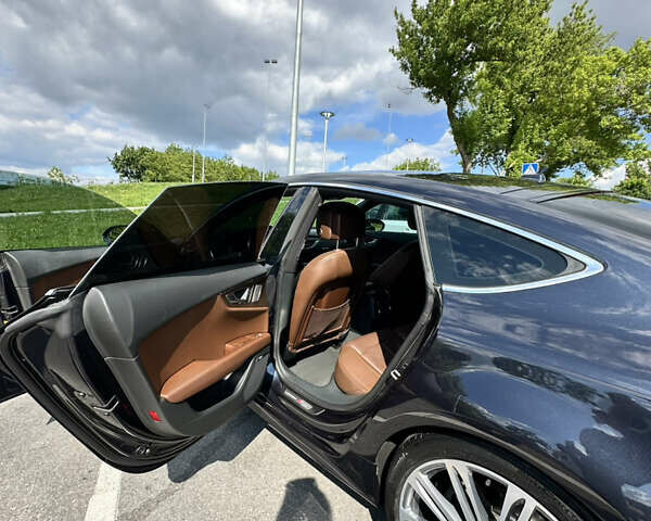 Синий Ауди A7 Sportback, объемом двигателя 3 л и пробегом 77 тыс. км за 27350 $, фото 11 на Automoto.ua