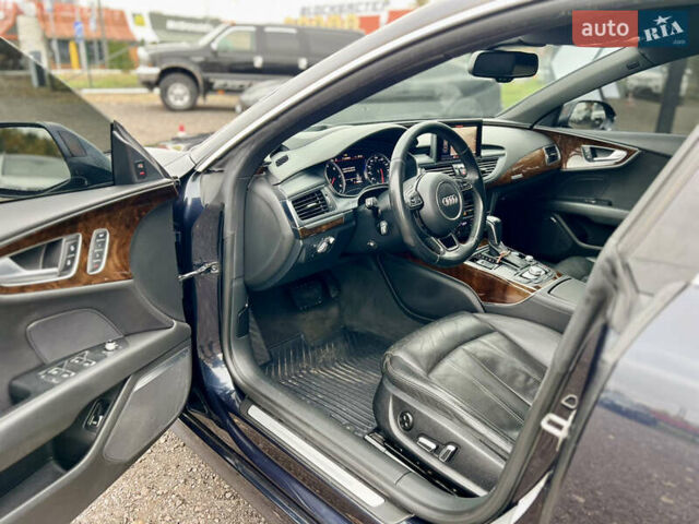 Синий Ауди A7 Sportback, объемом двигателя 3 л и пробегом 209 тыс. км за 22500 $, фото 14 на Automoto.ua