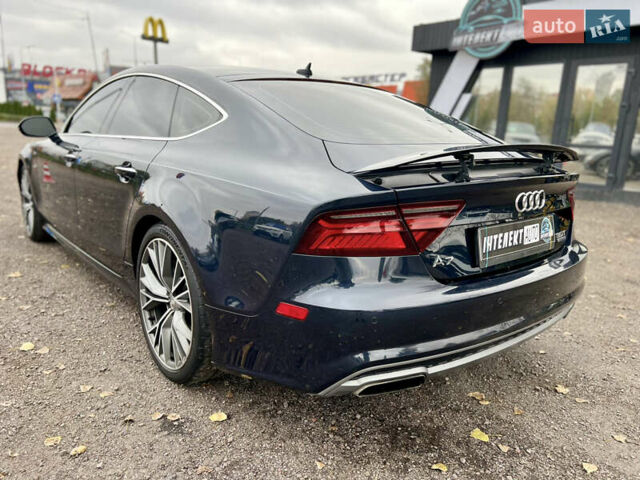 Синий Ауди A7 Sportback, объемом двигателя 3 л и пробегом 209 тыс. км за 22500 $, фото 42 на Automoto.ua