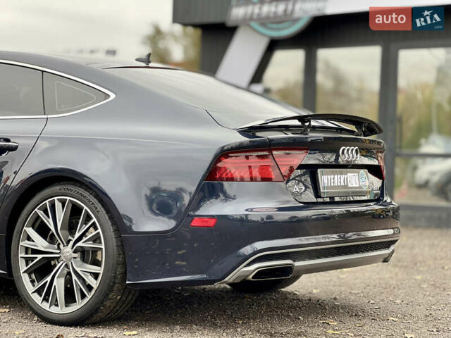 Синий Ауди A7 Sportback, объемом двигателя 3 л и пробегом 209 тыс. км за 22500 $, фото 11 на Automoto.ua