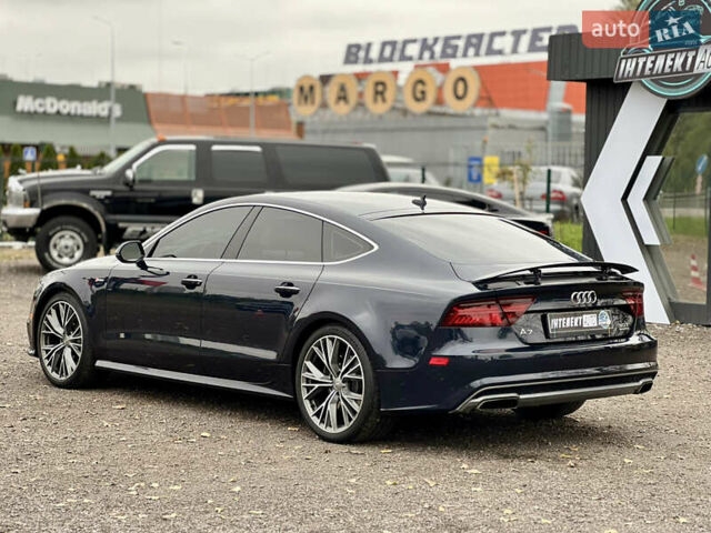 Синий Ауди A7 Sportback, объемом двигателя 3 л и пробегом 209 тыс. км за 22500 $, фото 3 на Automoto.ua