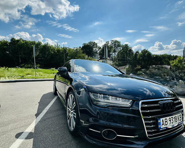 Синий Ауди A7 Sportback, объемом двигателя 3 л и пробегом 77 тыс. км за 27350 $, фото 10 на Automoto.ua