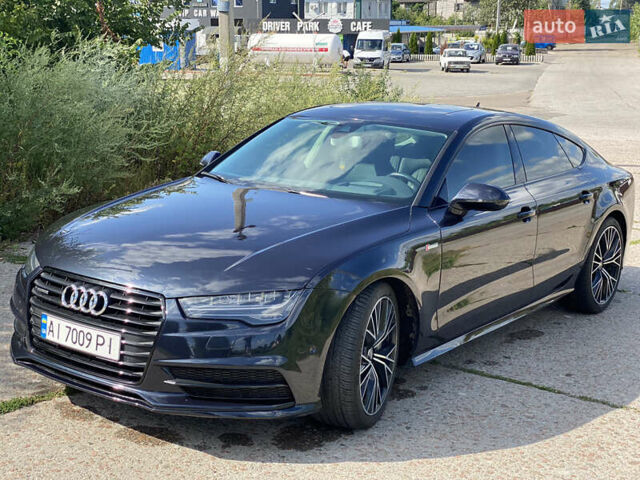 Синій Ауді A7 Sportback, об'ємом двигуна 3 л та пробігом 115 тис. км за 23900 $, фото 1 на Automoto.ua