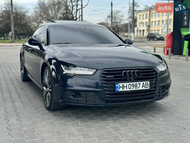 Синій Ауді A7 Sportback, об'ємом двигуна 3 л та пробігом 166 тис. км за 27999 $, фото 2 на Automoto.ua