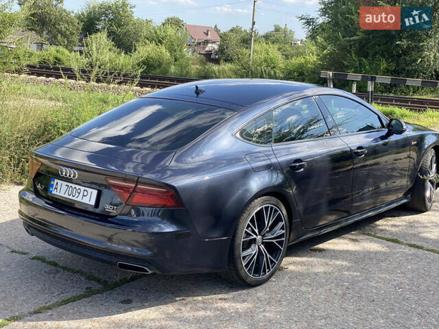 Синій Ауді A7 Sportback, об'ємом двигуна 3 л та пробігом 115 тис. км за 23900 $, фото 3 на Automoto.ua