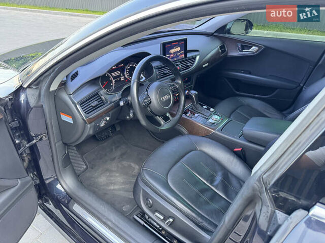 Синий Ауди A7 Sportback, объемом двигателя 3 л и пробегом 120 тыс. км за 27200 $, фото 24 на Automoto.ua