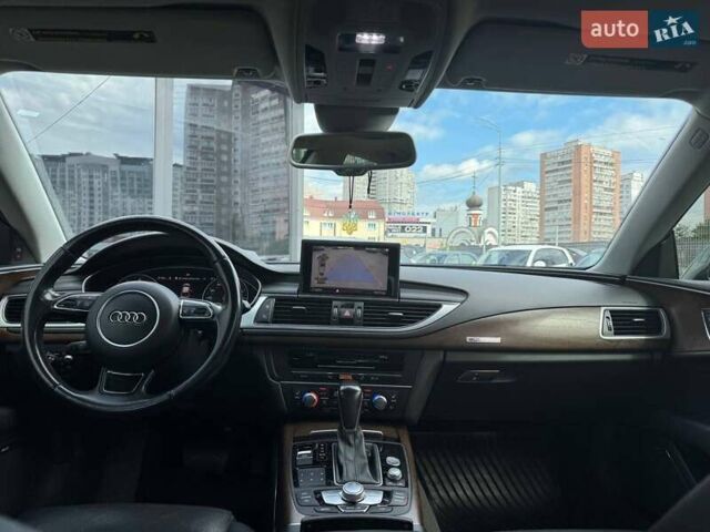 Синий Ауди A7 Sportback, объемом двигателя 3 л и пробегом 105 тыс. км за 24490 $, фото 12 на Automoto.ua