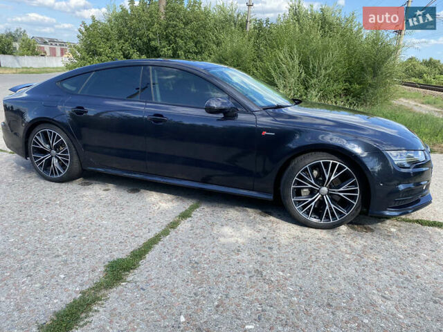 Синій Ауді A7 Sportback, об'ємом двигуна 3 л та пробігом 115 тис. км за 23900 $, фото 8 на Automoto.ua