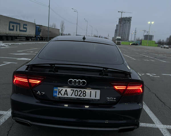 Ауди A7 Sportback 2015 в Киеве на Automoto.ua Синий Ауди A7 Sportback, объемом двигателя 3 л и пробегом 128 тыс. км за 25500 $, фото 2 на Automoto.ua