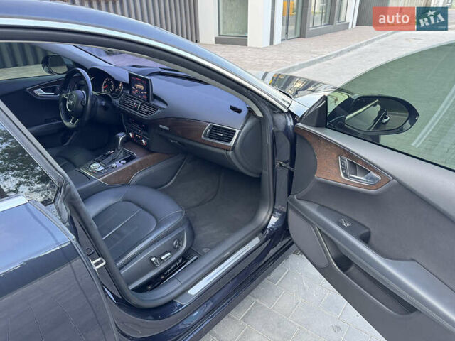 Синий Ауди A7 Sportback, объемом двигателя 3 л и пробегом 120 тыс. км за 27200 $, фото 11 на Automoto.ua