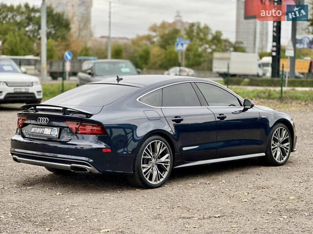 Синий Ауди A7 Sportback, объемом двигателя 3 л и пробегом 209 тыс. км за 22500 $, фото 5 на Automoto.ua
