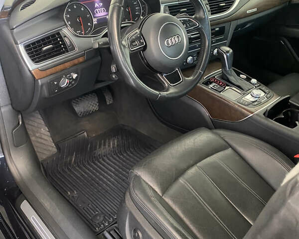 Синій Ауді A7 Sportback, об'ємом двигуна 3 л та пробігом 115 тис. км за 23900 $, фото 11 на Automoto.ua