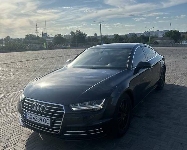 Синий Ауди A7 Sportback, объемом двигателя 2.8 л и пробегом 200 тыс. км за 21000 $, фото 2 на Automoto.ua
