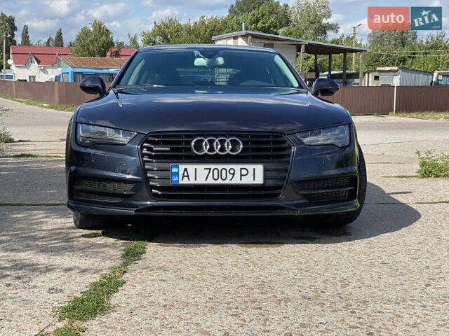 Синій Ауді A7 Sportback, об'ємом двигуна 3 л та пробігом 115 тис. км за 23900 $, фото 6 на Automoto.ua