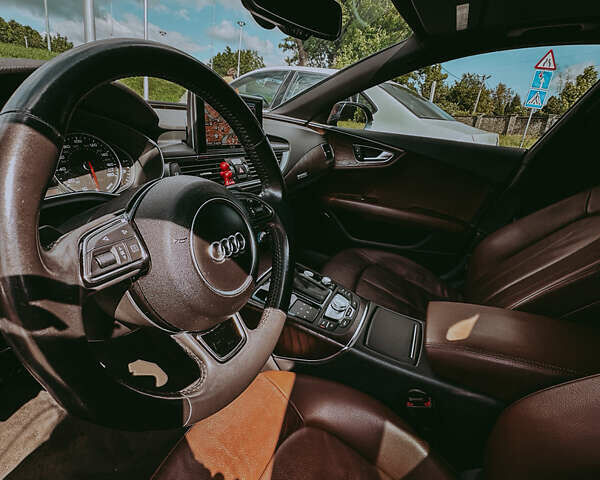 Синий Ауди A7 Sportback, объемом двигателя 3 л и пробегом 77 тыс. км за 27350 $, фото 7 на Automoto.ua