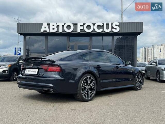 Синий Ауди A7 Sportback, объемом двигателя 3 л и пробегом 105 тыс. км за 24490 $, фото 6 на Automoto.ua