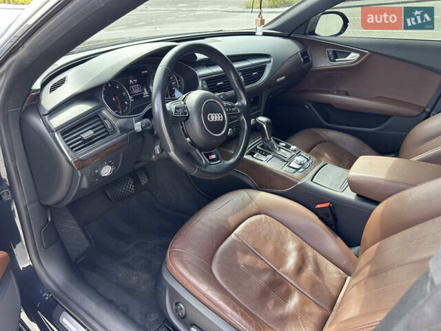 Синий Ауди A7 Sportback, объемом двигателя 3 л и пробегом 101 тыс. км за 22500 $, фото 20 на Automoto.ua