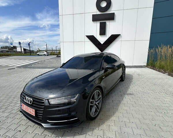 Синий Ауди A7 Sportback, объемом двигателя 3 л и пробегом 101 тыс. км за 22500 $, фото 10 на Automoto.ua