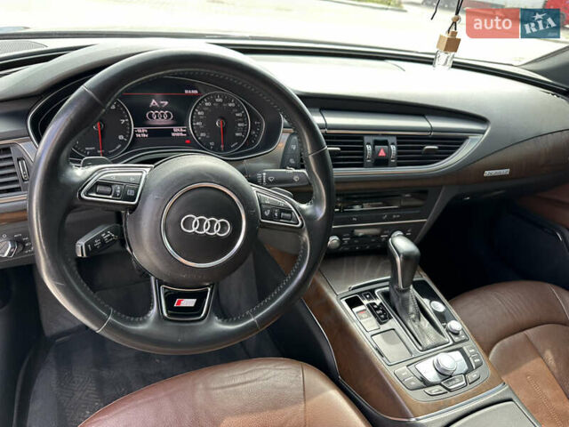 Синий Ауди A7 Sportback, объемом двигателя 3 л и пробегом 101 тыс. км за 22500 $, фото 21 на Automoto.ua