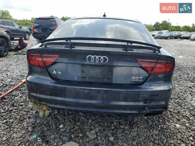 Синий Ауди A7 Sportback, объемом двигателя 3 л и пробегом 245 тыс. км за 11600 $, фото 5 на Automoto.ua