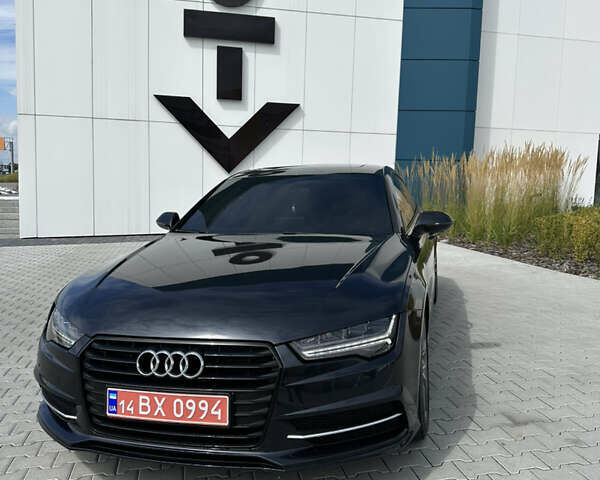 Синий Ауди A7 Sportback, объемом двигателя 3 л и пробегом 101 тыс. км за 22500 $, фото 2 на Automoto.ua
