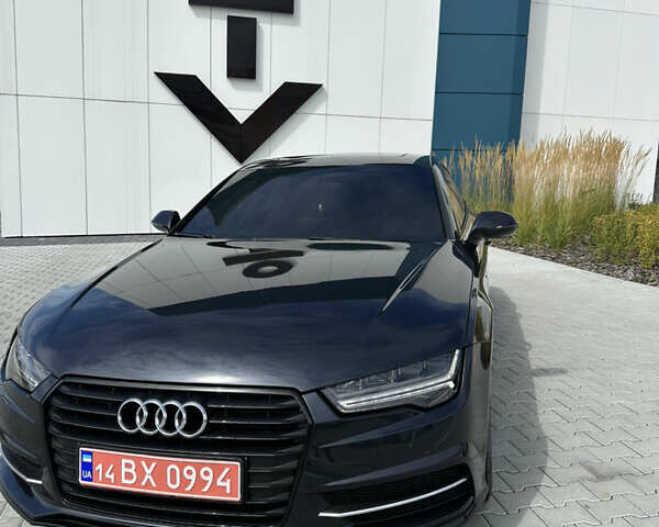 Синий Ауди A7 Sportback, объемом двигателя 3 л и пробегом 101 тыс. км за 22500 $, фото 1 на Automoto.ua