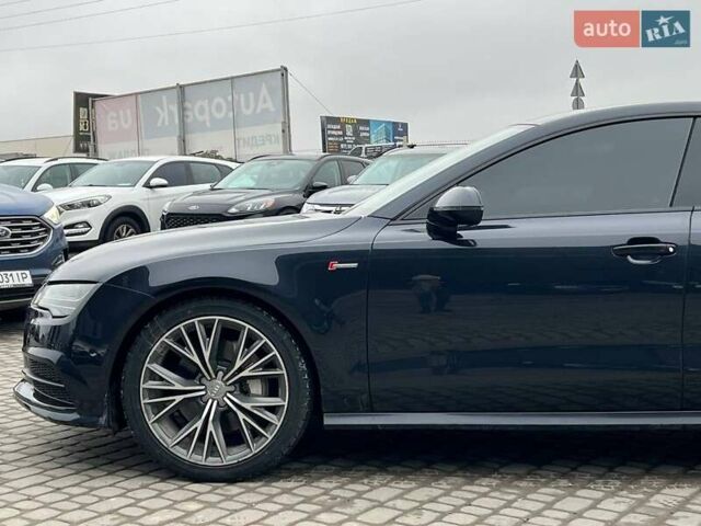 Синий Ауди A7 Sportback, объемом двигателя 3 л и пробегом 188 тыс. км за 21490 $, фото 2 на Automoto.ua