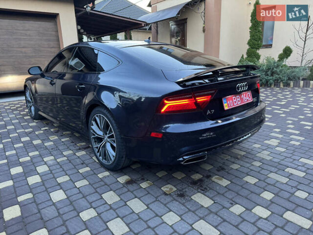 Синій Ауді A7 Sportback, об'ємом двигуна 3 л та пробігом 188 тис. км за 24200 $, фото 7 на Automoto.ua