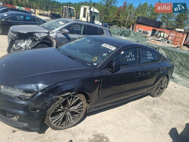 Синий Ауди A7 Sportback, объемом двигателя 3 л и пробегом 245 тыс. км за 11600 $, фото 18 на Automoto.ua