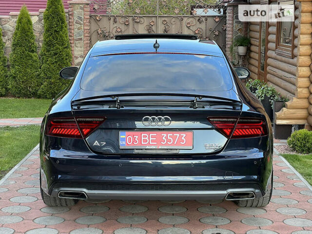 Синій Ауді A7 Sportback, об'ємом двигуна 3 л та пробігом 127 тис. км за 32000 $, фото 5 на Automoto.ua