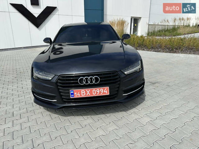 Синий Ауди A7 Sportback, объемом двигателя 3 л и пробегом 101 тыс. км за 22500 $, фото 4 на Automoto.ua