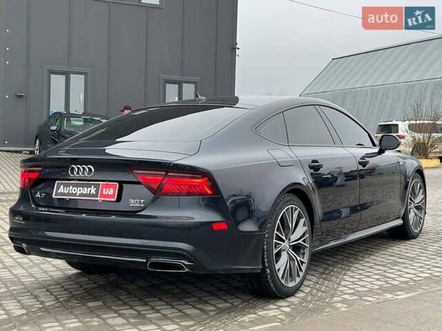 Синий Ауди A7 Sportback, объемом двигателя 3 л и пробегом 188 тыс. км за 21490 $, фото 7 на Automoto.ua