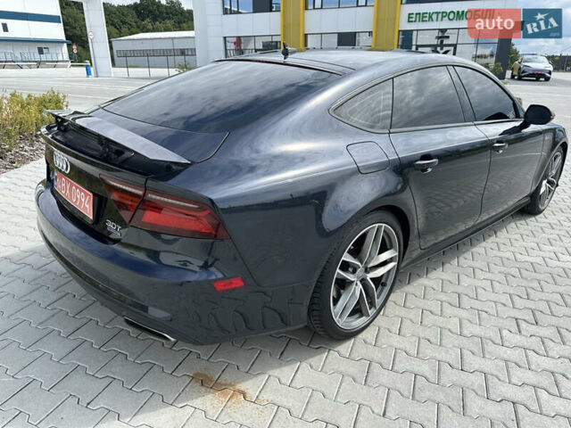 Синий Ауди A7 Sportback, объемом двигателя 3 л и пробегом 101 тыс. км за 22500 $, фото 8 на Automoto.ua