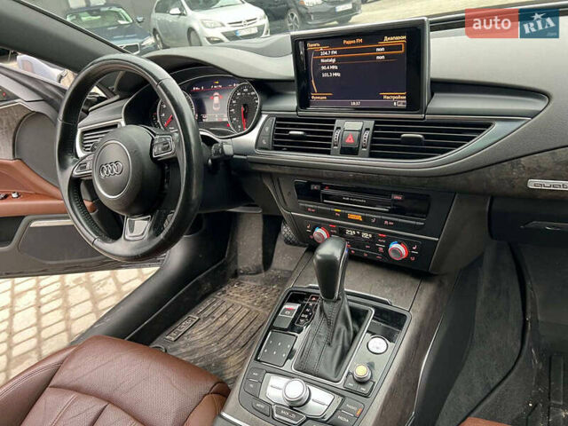 Синий Ауди A7 Sportback, объемом двигателя 3 л и пробегом 188 тыс. км за 21490 $, фото 46 на Automoto.ua