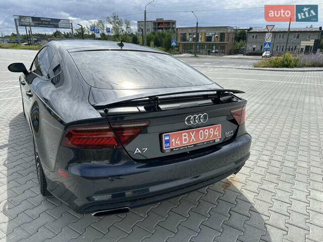 Синий Ауди A7 Sportback, объемом двигателя 3 л и пробегом 101 тыс. км за 22500 $, фото 9 на Automoto.ua