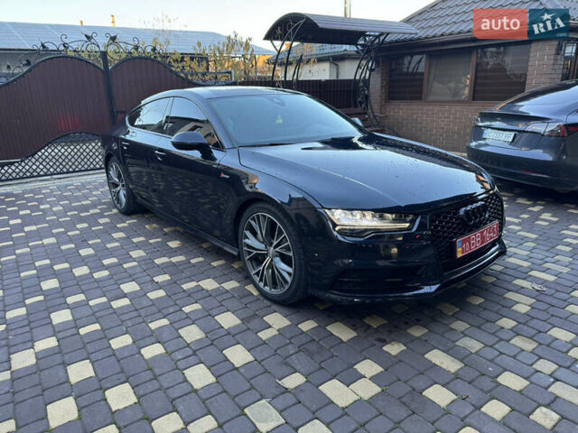 Синій Ауді A7 Sportback, об'ємом двигуна 3 л та пробігом 188 тис. км за 24200 $, фото 2 на Automoto.ua