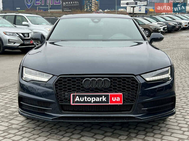 Синий Ауди A7 Sportback, объемом двигателя 3 л и пробегом 188 тыс. км за 21490 $, фото 1 на Automoto.ua