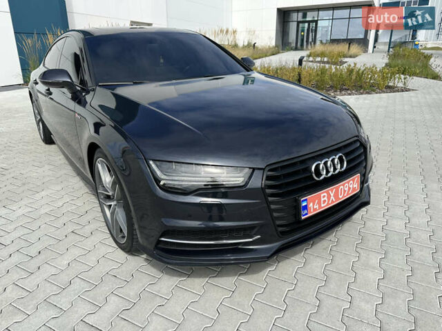 Синий Ауди A7 Sportback, объемом двигателя 3 л и пробегом 101 тыс. км за 22500 $, фото 7 на Automoto.ua