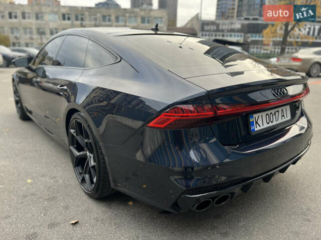 Синий Ауди A7 Sportback, объемом двигателя 3 л и пробегом 53 тыс. км за 45900 $, фото 12 на Automoto.ua